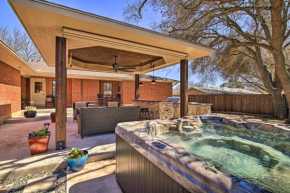 Hill Country Winery Escape with Lavish Backyard